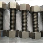 nikkeliseos 400 en2.4360 kokonaan kierteitetyt tangot muttereilla